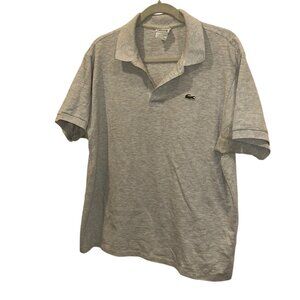 lacoste sweatshirt-gray classic short sleeved polo shirt 6 XL
